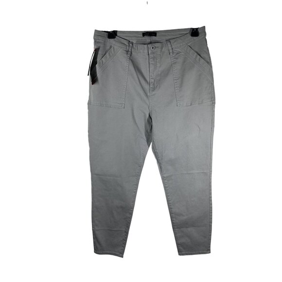 Banana Republic Pants - Banana Republic High Rise Pants Women's Size 16 Gray Relaxed Fit NWT